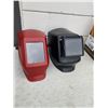 Image 1 : Two welding helmets