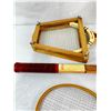 Image 2 : Vintage Tennis and Badminton Rackets