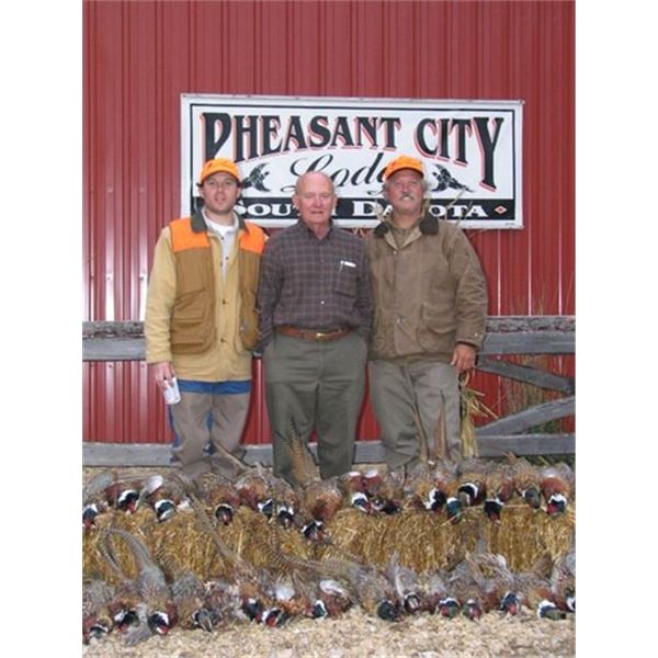 PHEASANT HUNT FOR 2 IN SOUTH DAKOTA