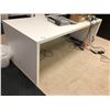 Image 1 : 2 LARGE WHITE LAY-OUT  TABLES