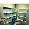 Image 2 : 6' CONFERENCE TABLE AND WHITE SHELVING