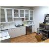 Image 1 : CONTENTS OF LUNCHROOM INCLUDING WARING OVEN, WHIRLPOOL MINI FRIDGE, STERO STAINLESS STEEL