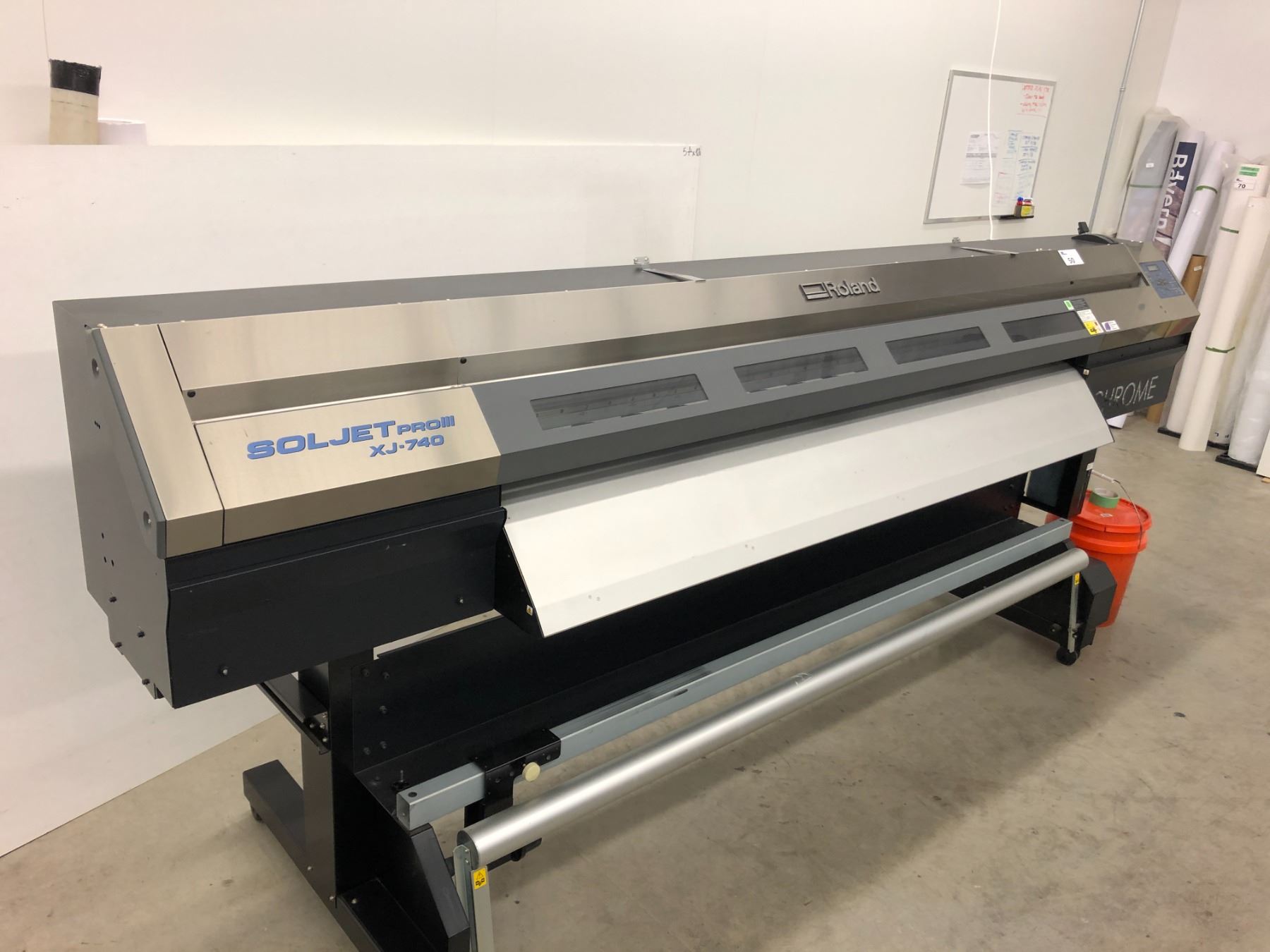 ROLAND SOLJET PRO III XJ-740 WIDE FORMAT/VINYL/MEDIA PRINTER - Able ...