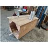 Image 2 : MOBILE WOOD WORK TABLE 72"W X 32"D X 35"H