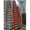 Image 2 : FEATHERLITE ORANGE 16' FIBERGLASS A-FRAME LADDER