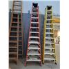 Image 2 : WERNER ORANGE 12' FIBERGLASS A-FRAME LADDER