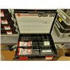 Image 8 : WURTH ORSY 100 PORTABLE 4 DRAWER PARTS/HARDWARE ORGANIZER WITH CONTENTS OF ASSORTED HOLE SAWS,