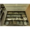 Image 3 : 5 ASSORTED MOBILE PARTS ORGANIZER/CARRIER WITH CONTENTS OF ASSORTED HARDWARE INCLUDING NUTS, BOLTS,