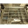 Image 2 : 5 ASSORTED MOBILE PARTS ORGANIZER/CARRIER WITH CONTENTS OF ASSORTED HARDWARE INCLUDING NUTS, BOLTS,