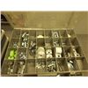 Image 2 : 3 ASSORTED MOBILE PARTS ORGANIZER/CARRIER WITH CONTENTS OF ASSORTED HARDWARE INCLUDING NUTS, BOLTS,