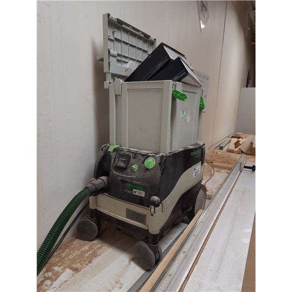FESTOOL CT E CLEANTECH MOBILE DUST COLLECTION SYSTEM WITH HOSE AND ...