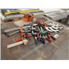 Image 2 : LOT OF ASSORTED C-CLAMPS AND F-CLAMPS