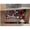 Image 8 : WOODEN 48"W X 25"D X 69"H PALLET STYLE TECHNICIANS TOOL CRATE WITH ASSORTED ELECTRICAL ITEMS