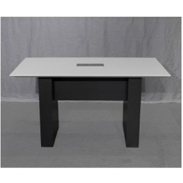 SKID-186 - TABLE BASE, CHARCOAL MEL, 1145X720X500MM