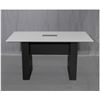 Image 1 : SKID-186 - TABLE BASE, CHARCOAL MEL, 1145X720X500MM