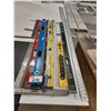 Image 1 : ASSORTED INDUSTRIAL SQUARES, STRAIGHT EDGES, & COMMERCIAL LEVELS