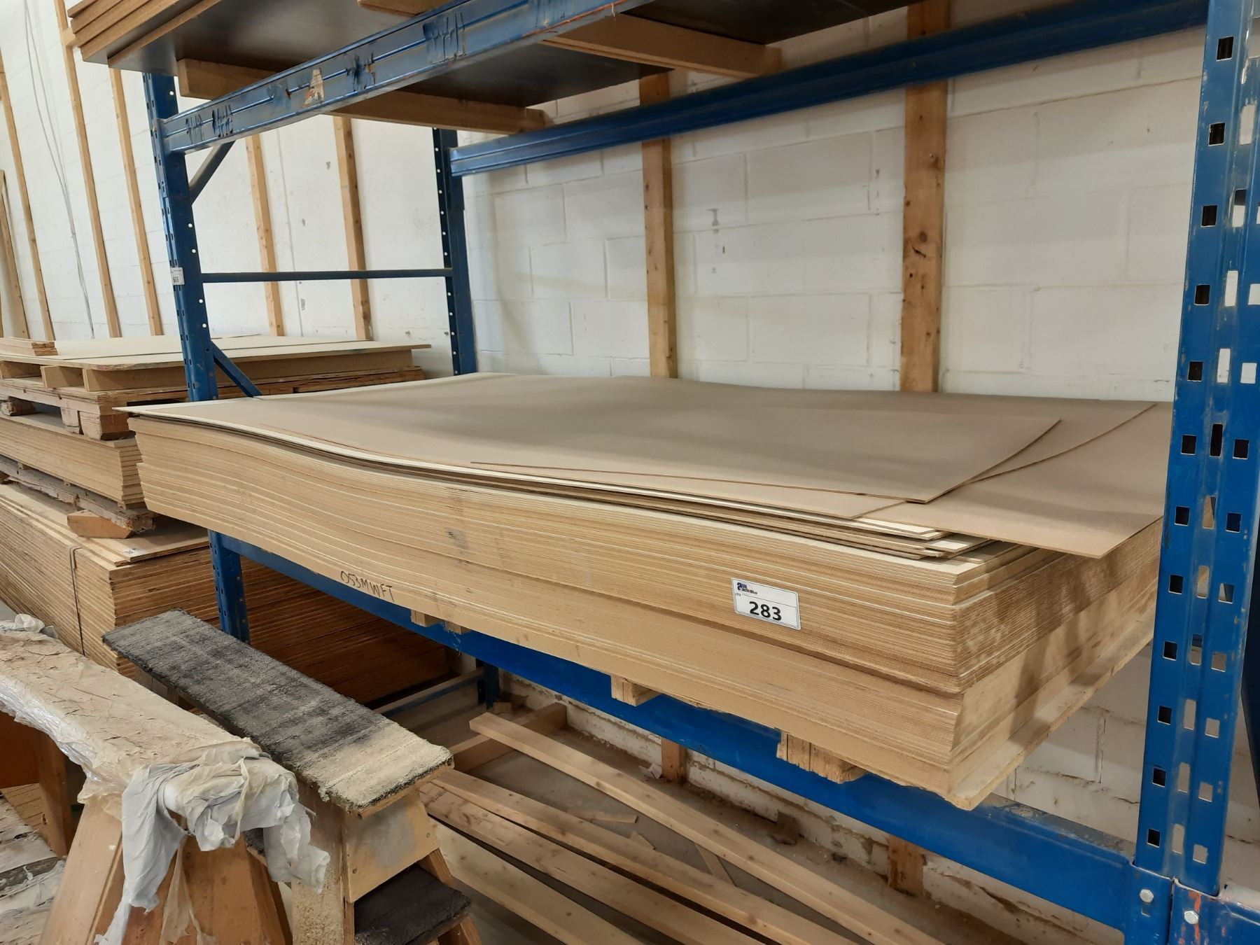 PALLET OF 8 X 4 WOOD BACKING 1 8 SHEETS 2 PALLETS OF ASSORTED 8 X pallet-of-8-x-4-wood-backing-1-8-sheets-2-pallets-of-assorted-8-x