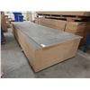 Image 1 : PALLET OF 145" X 49" BLACK VENEERED 3/4" MDF SHEETS