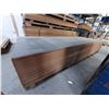 Image 2 : PALLET OF 145" X 49" BLACK VENEERED 3/4" MDF SHEETS