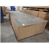 Image 3 : PALLET OF 145" X 49" BLACK VENEERED 3/4" MDF SHEETS