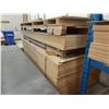 Image 1 : PALLET OF 123" X 50" PLYWOOD 3/4" SHEETS & PALLET OF 123" X 50" BLACK VENEERED 3/4" SHEETS