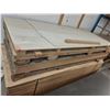 Image 2 : PALLET OF 123" X 50" PLYWOOD 3/4" SHEETS & PALLET OF 123" X 50" BLACK VENEERED 3/4" SHEETS
