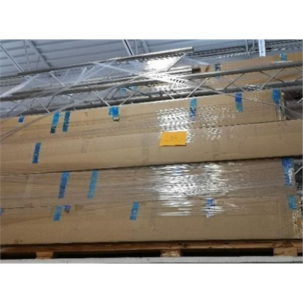 SKID 293 - PALLET OF 24 ASSORTED TRILITE ALUMINUM LIGHTING TRUSSES LOCATED ON MEZZANINE