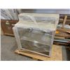 Image 1 : WHITE 3 TIER 41"W X 23"D X 45"H EXHIBITION DISPLAY PODIUM