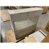 Image 2 : WHITE 3 TIER 41"W X 23"D X 45"H EXHIBITION DISPLAY PODIUM