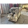 Image 2 : SKID-LARGE METAL TRANSPORT PALLET OF EXHIBITION DISPLAY CARPET ROLLS
