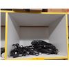 Image 2 : 6 SHELVES OF ASSORTED INDUSTRIAL EXTENSION CORDS, POWER CORDS, POWER BARS, & CONNECTORS