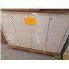 Image 2 : SKID 25 - COFFEE CABINET, WHITE MEL, 1500X500X1000MM(H)