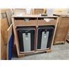Image 1 : 4 PORTABLE AIR CONDITIONERS V/5 WOODEN TRANSPORT CRATES