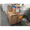 Image 2 : SKID 256 - 6PCS LIGHT FIXTURES AND GLASS BALLS 350MM