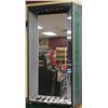 Image 1 : MC DERMOTT CUE MIRRORED/ WALL MOUNTED 24 SLOT CUE DISPLAY- SHOWROOM FIXTURE