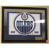 Image 1 : EDMONTON OILERS MIRRORED PICTURE 16.5 X 21.5"