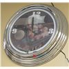 Image 1 : ESSENTIALLY 8 BALL LIGHT UP BATTERY OP. LIGHT UP WALL CLOCK * UNTESTED*