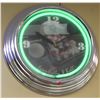 Image 1 : ESSENTIALLY EIGHT BALL LIGHT UP WALL CLOCK- GREEN