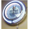 Image 1 : EDMONTON OILERS LIGHT UP WALL CLOCK