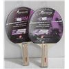 Image 1 : LOT OF 2 SWIFTFLYTE STORM HIGH CONTROL RUBBER PING PONG PADDLES