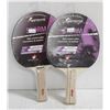 Image 1 : LOT OF 2 SWIFTFLYTE STORM HIGH CONTROL RUBBER PING PONG PADDLES