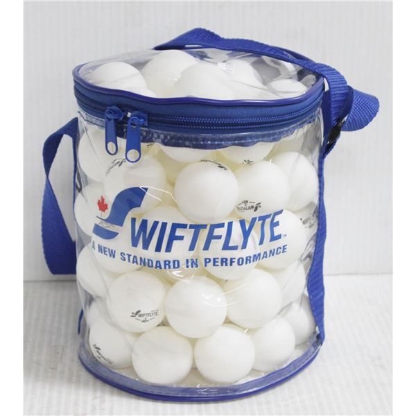 BAG OF SWIFTFLYTE PING PONG BALLS