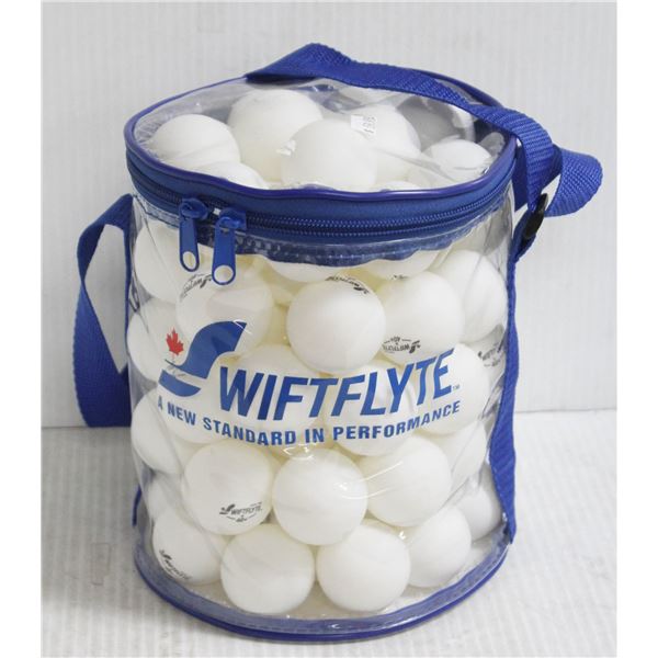 BAG OF SWIFTFLYTE PING PONG BALLS