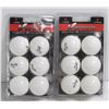 Image 1 : LOT OF 2- 6PK SWIFTFLYTE PING PONG BALLS