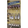 Image 1 : SUNFLEX STORE FIXTURE- 3 HANGING TIERS/ 2 BOTTOM SHELVES
