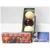 Image 1 : BOX OF 3 ARAMITH BELGIAN BILLIARD BALLS