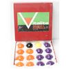 Image 1 : VITALITE 2 1/16" V8 SNOOKER & POOL BALL SET