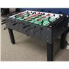 Image 1 : SHOWROOM OLHAUSEN 56" X 29" FOOSBALL TABLE. SLATE GREY FINISH/ COMMERCIAL PLAYERS & PLAYFIELD.   * A