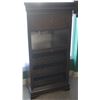 Image 2 : SHOWROOM 3PC CALIFORNIA HOUSE 5FT BAR PACKAGE. C/W 42.5"L X 60" X 28" SERVING BAR W/ ICE INSERT & IN