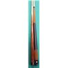 Image 2 : SHOWROOM 18OZ POOL CUE; BROWN  WOODEN HANDLE